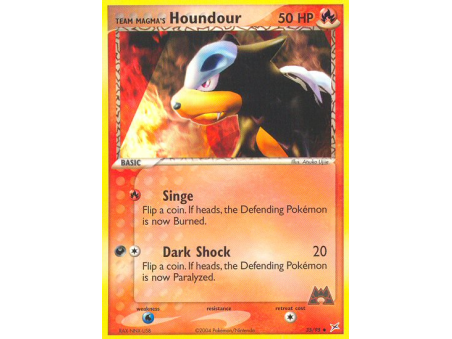Team Magma's Houndour (Reverse Holo)
