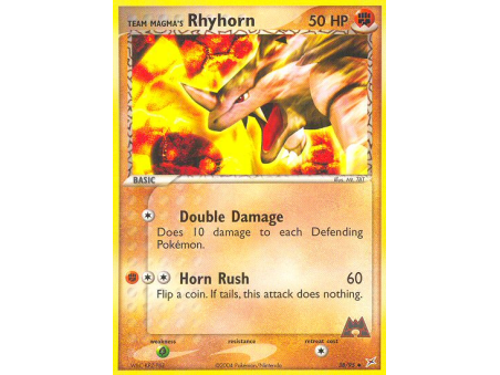 Team Magma's Rhyhorn