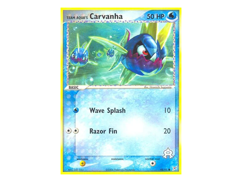 Team Aqua's Carvanha