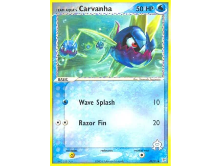 Team Aqua's Carvanha