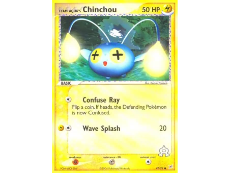 Team Aqua's Chinchou