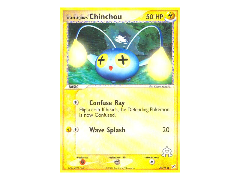 Team Aqua's Chinchou (Reverse Holo)