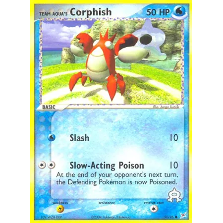 Team Aqua's Corphish (Reverse Holo)