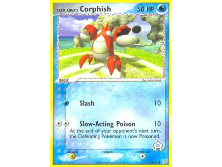 Team Aqua's Corphish (Reverse Holo)