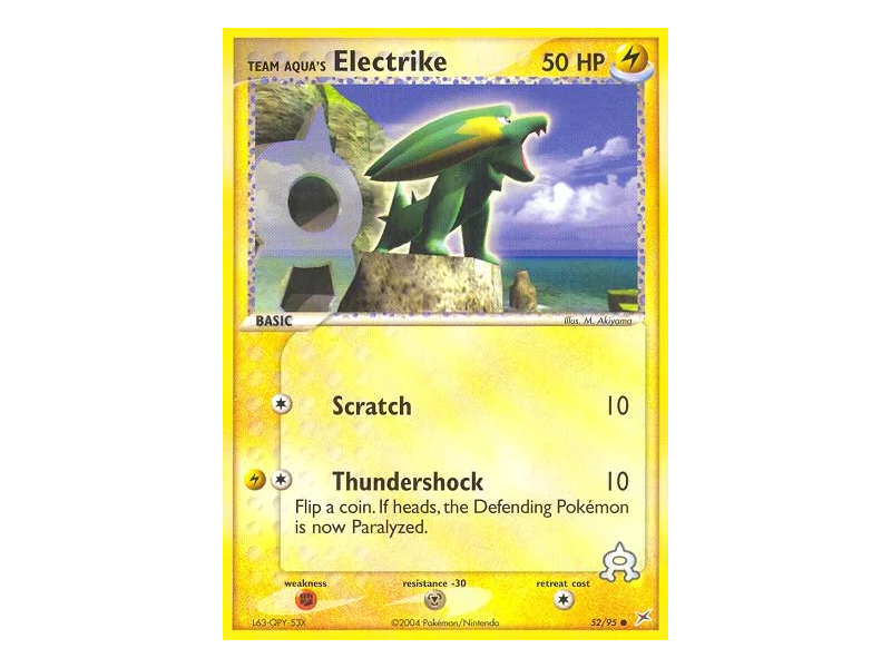 Team Aqua's Electrike