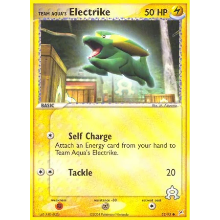 Team Aqua's Electrike (Reverse Holo)