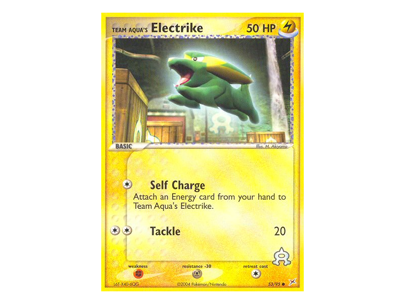 Team Aqua's Electrike (Reverse Holo)