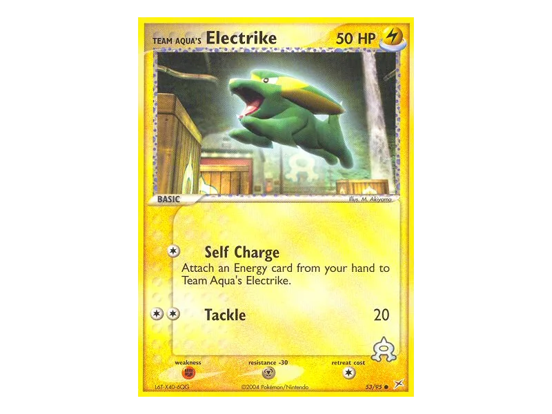 Team Aqua's Electrike (Reverse Holo)