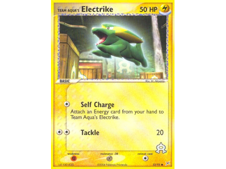 Team Aqua's Electrike (Reverse Holo)