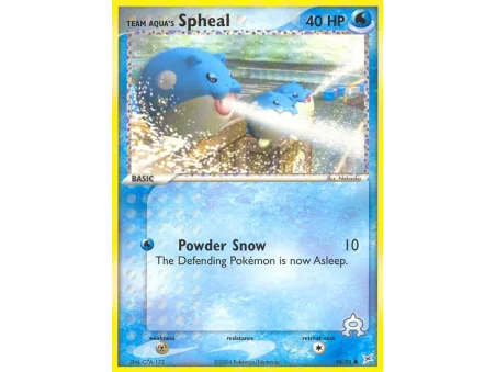 Team Aqua's Spheal