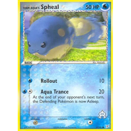 Team Aqua's Spheal