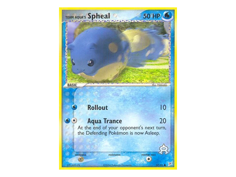 Team Aqua's Spheal (Reverse Holo)