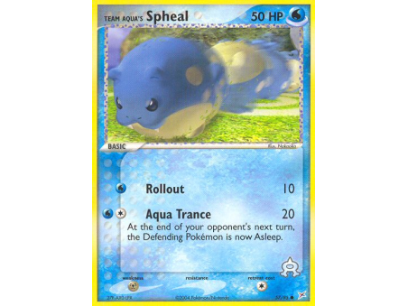 Team Aqua's Spheal (Reverse Holo)