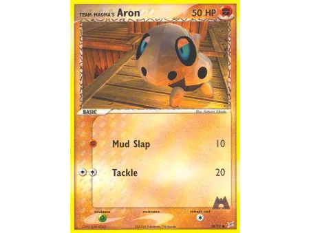 Team Magma's Aron