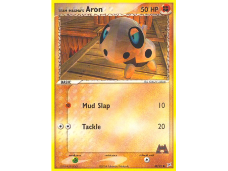 Team Magma's Aron (Reverse Holo)