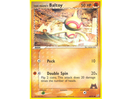 Team Magma's Baltoy (Reverse Holo)