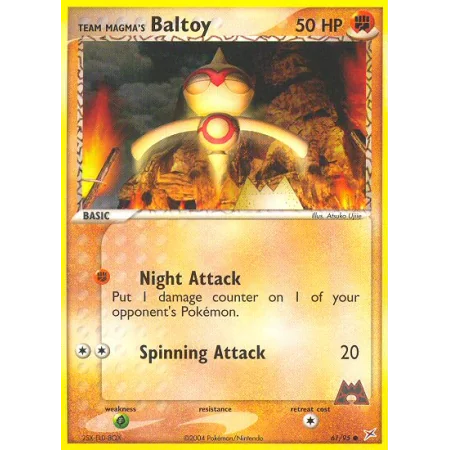 Team Magma's Baltoy