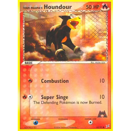 Team Magma's Houndour (Reverse Holo)