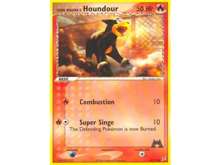 Team Magma's Houndour (Reverse Holo)