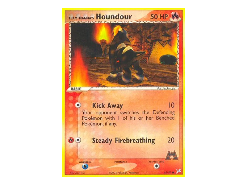 Team Magma's Houndour