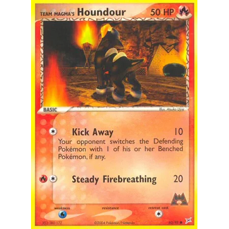Team Magma's Houndour (Reverse Holo)
