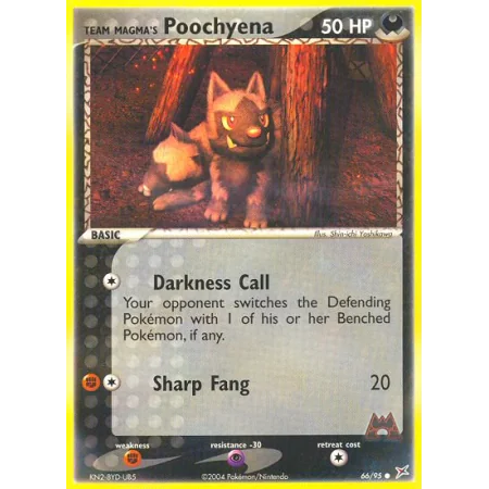 Team Magma's Poochyena