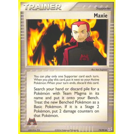 Maxie (Reverse Holo)