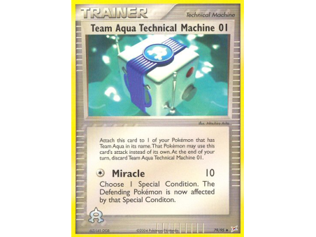 Team Aqua Technical Machine 01