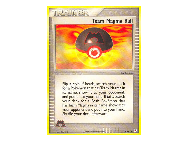 Team Magma Ball (Reverse Holo)