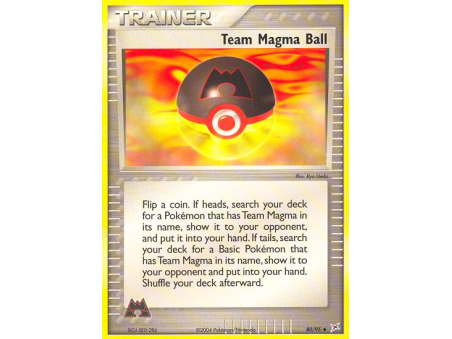 Team Magma Ball (Reverse Holo)