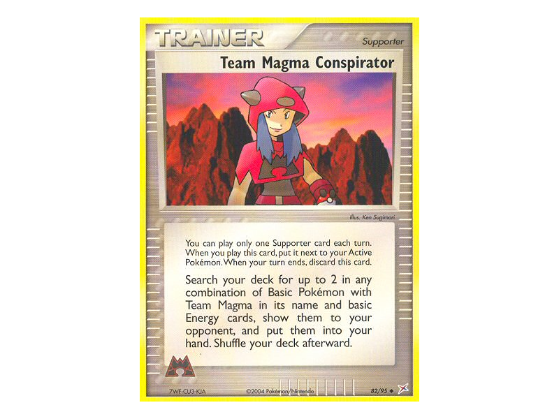 Team Magma Conspirator (Reverse Holo)