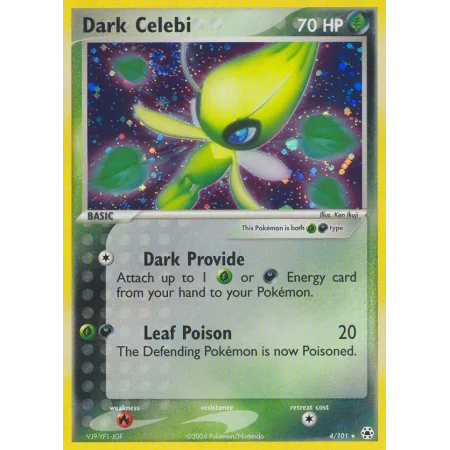 Dark Celebi (Holo)