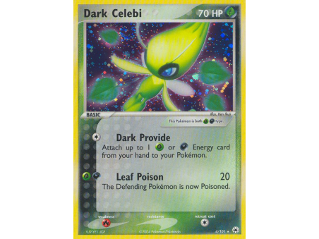 Dark Celebi (Reverse Holo)