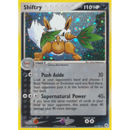 Shiftry (Holo)