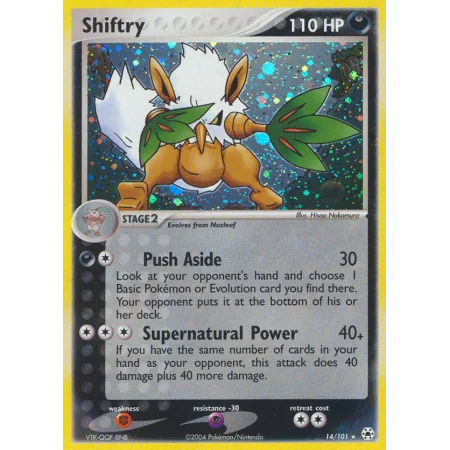 Shiftry (Reverse Holo)