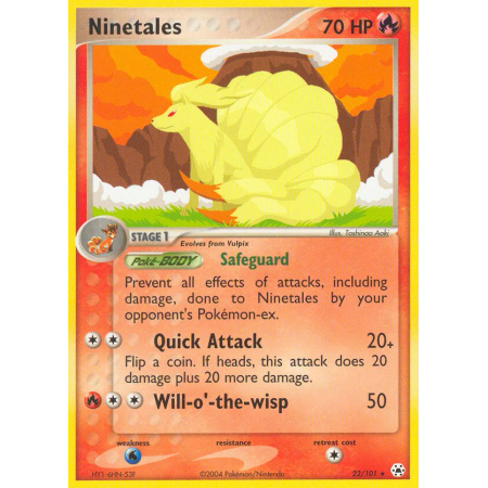 Ninetales (Reverse Holo)