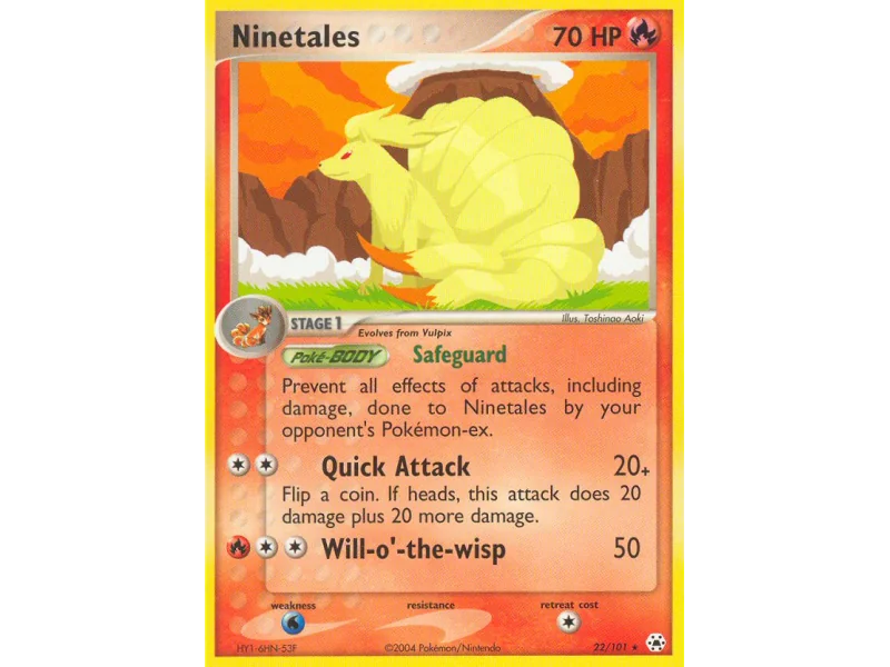 Ninetales (Reverse Holo)