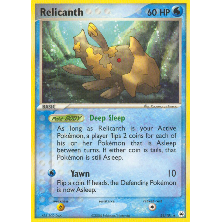 Relicanth (Reverse Holo)