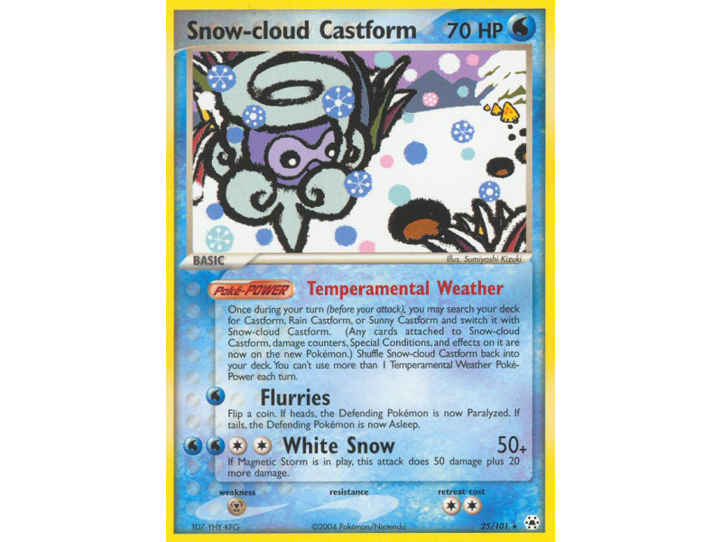 Snow-cloud Castform