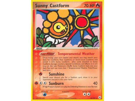 Sunny Castform (Reverse Holo)