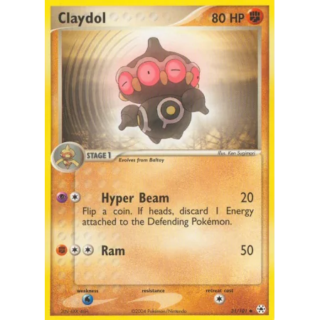 Claydol (Reverse Holo)