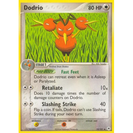 Dodrio (Reverse Holo)