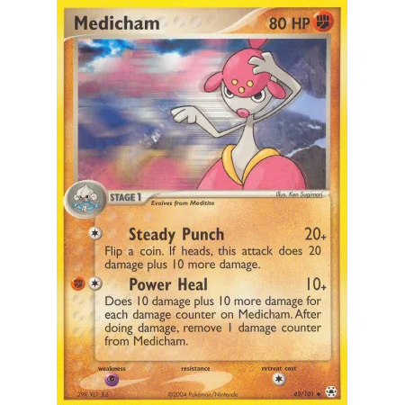 Medicham (Reverse Holo)