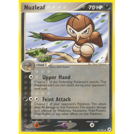 Nuzleaf (Reverse Holo)