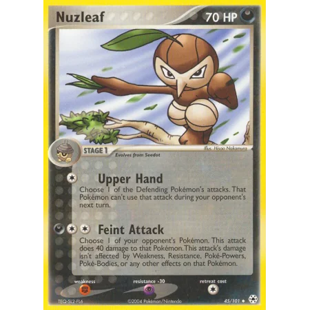 Nuzleaf (Reverse Holo)