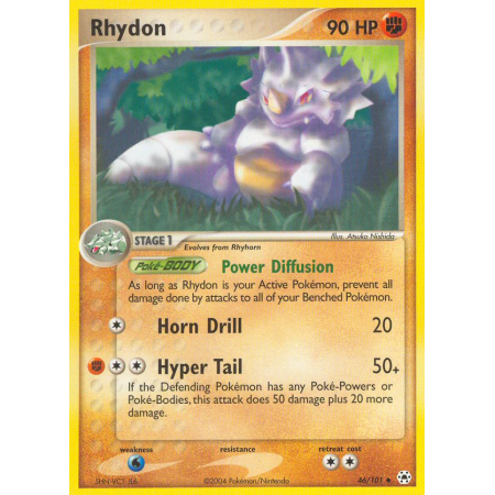 Rhydon (Reverse Holo)