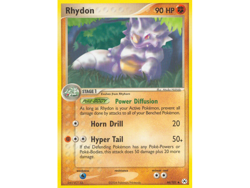Rhydon (Reverse Holo)