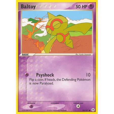 Baltoy (Reverse Holo)