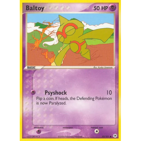 Baltoy (Reverse Holo)