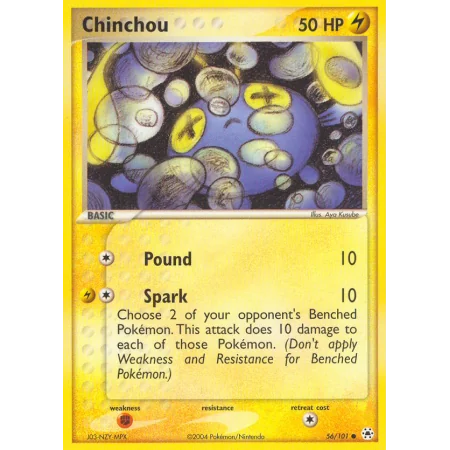 Chinchou (Reverse Holo)